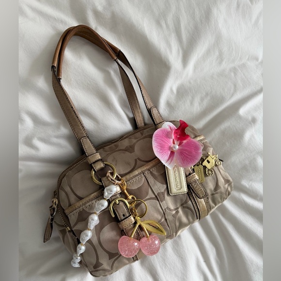 Vintage  Coach Bonnie Shoulder Bag Satchel - Picture 4 of 12